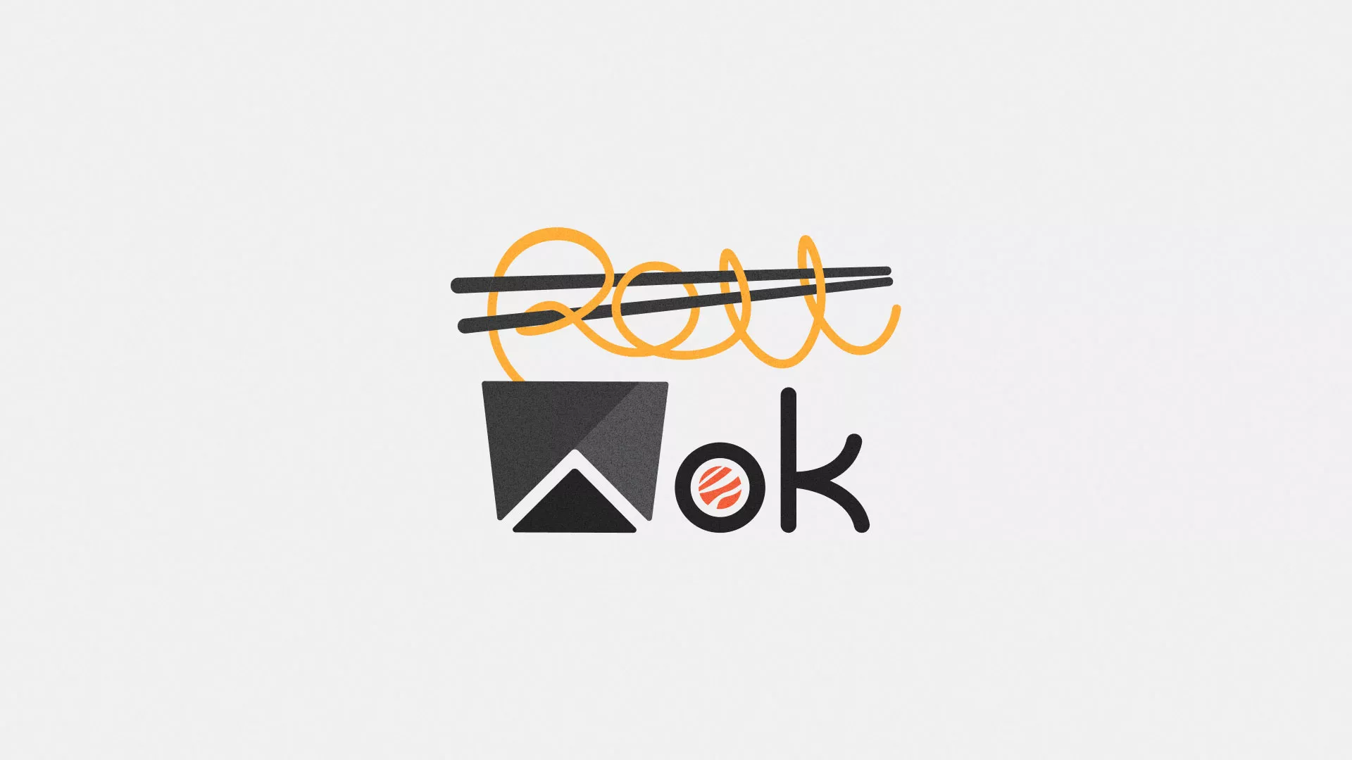 Разработка логотипа в Цивильске для суши-бара «Roll Wok Club» Разработка логотипа в Цивильске для суши-бара «Roll Wok Club»